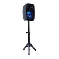 XL color-changing LED bluetooth® speaker & tripod