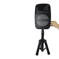 XL color-changing LED bluetooth® speaker & tripod