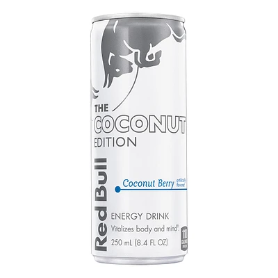 red bull energy drink coconut berry, the white edition 8.4oz