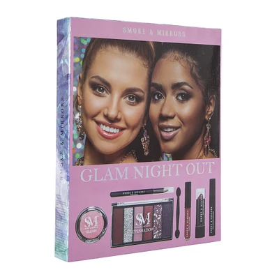 smoke & mirrors glam night out makeup kit 7-piece