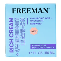 freeman® restorative moisture rich cream + overnight leave-on 1.7oz