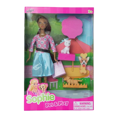 sophie pet & play doll