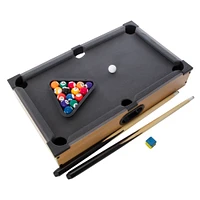 wooden tabletop pool game 20in x 12in