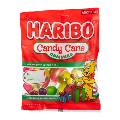 haribo® candy cane holiday gummies 4oz