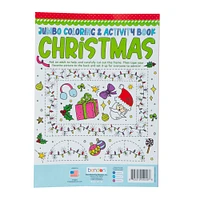 jumbo christmas coloring & activity book
