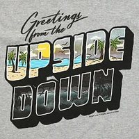 'greetings from the upside down' stranger things™ graphic tee