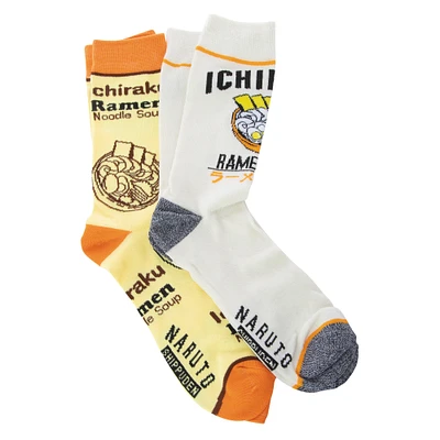 2-pack naruto™ mens crew socks