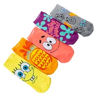 spongebob squarepants™ ladies low-cut socks 5-pack