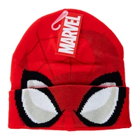 Spider-Man roll-down beanie hat