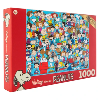 vintage peanuts® jigsaw puzzle 1000-piece