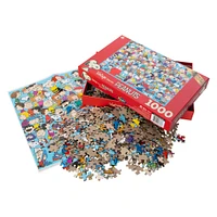 vintage peanuts® jigsaw puzzle 1000-piece