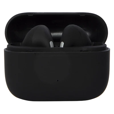 bluetooth® noise-isolating earbuds with mic & charging case