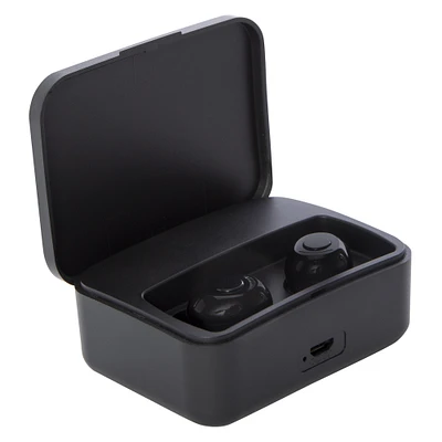 wise bluetooth® earbuds with mic & 24-hour charging case