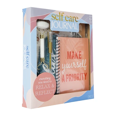 self-care journal gift set