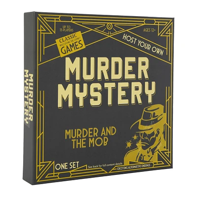 host your own murder mystery game