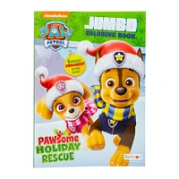 paw patrol™ holiday rescue jumbo coloring book