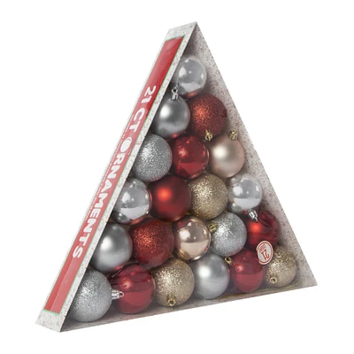 christmas ornament set 21-count