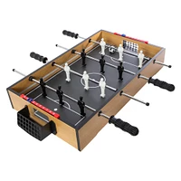 wooden tabletop light-up foosball game 23in