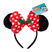 Disney christmas Minnie Mouse ears headband