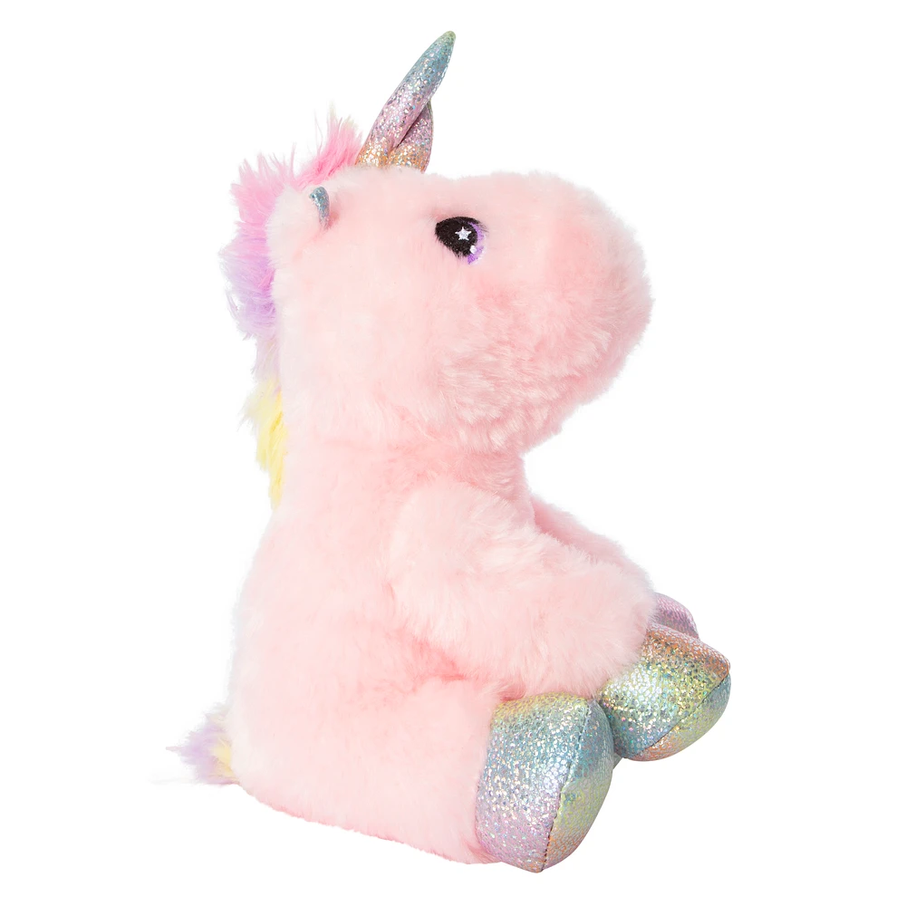 sitting unicorn plush 8.5in