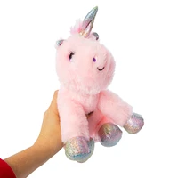 sitting unicorn plush 8.5in
