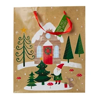 holiday large gift bag 10in x 12in