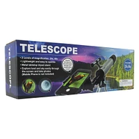 tabletop telescope, phone holder & tripod, 400x50mm