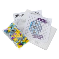 Disney Stitch pixel art heat & fuse melty beads craft 3-pack