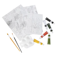 paint by numbers wall art kit 3-pack