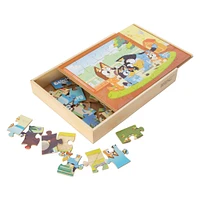 wood puzzles 5-pack