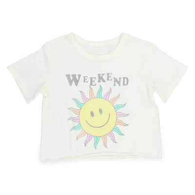 weekend cropped t-shirt - extra large