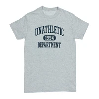 unathletic department graphic tee