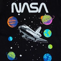 kid's neon NASA® graphic tee