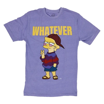 the simpsons™ lisa simpson 'whatever' graphic tee