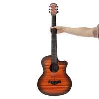 38in acoustic guitar with steel strings