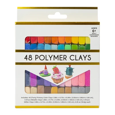 polymer clay set 48-count