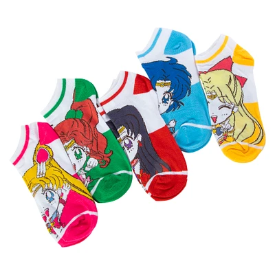 sailor moon™ crystal ladies ankle socks 5-pack