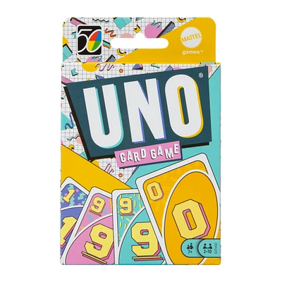 retro uno® iconic series 1990s card game