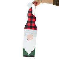 christmas gnome wooden porch board 31in x 7.5in