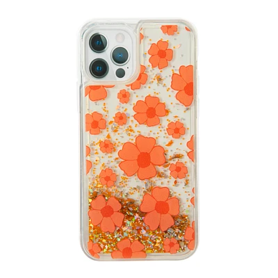 iPhone 12 Pro®/12® liquid glitter phone case