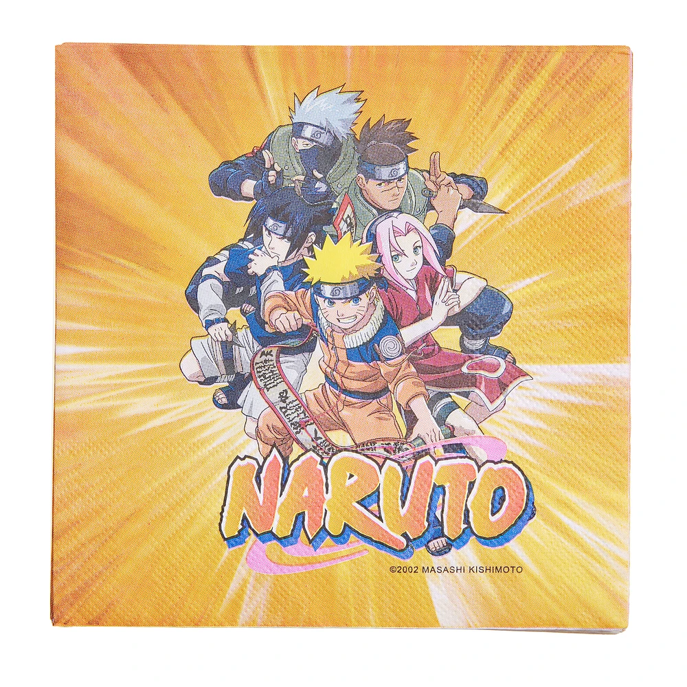 naruto shippuden™ large napkins 16-count