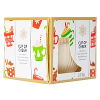 3oz boxed 'cup of cheer' scented candle