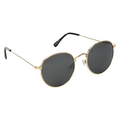 ladies round metal sunglasses