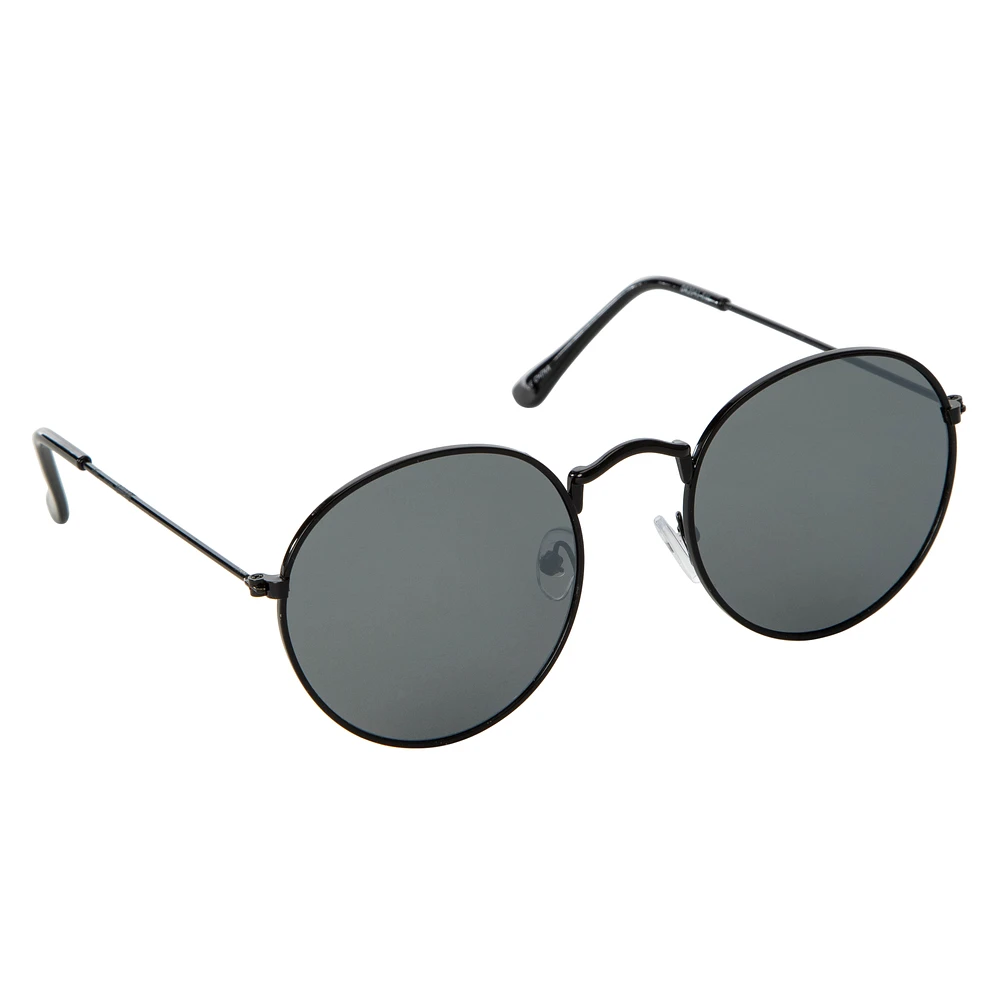 ladies mirrored round sunglasses