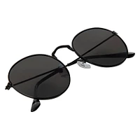 ladies mirrored round sunglasses