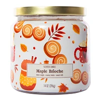 maple brioche scented candle 14oz