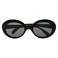 ladies retro oval sunglasses