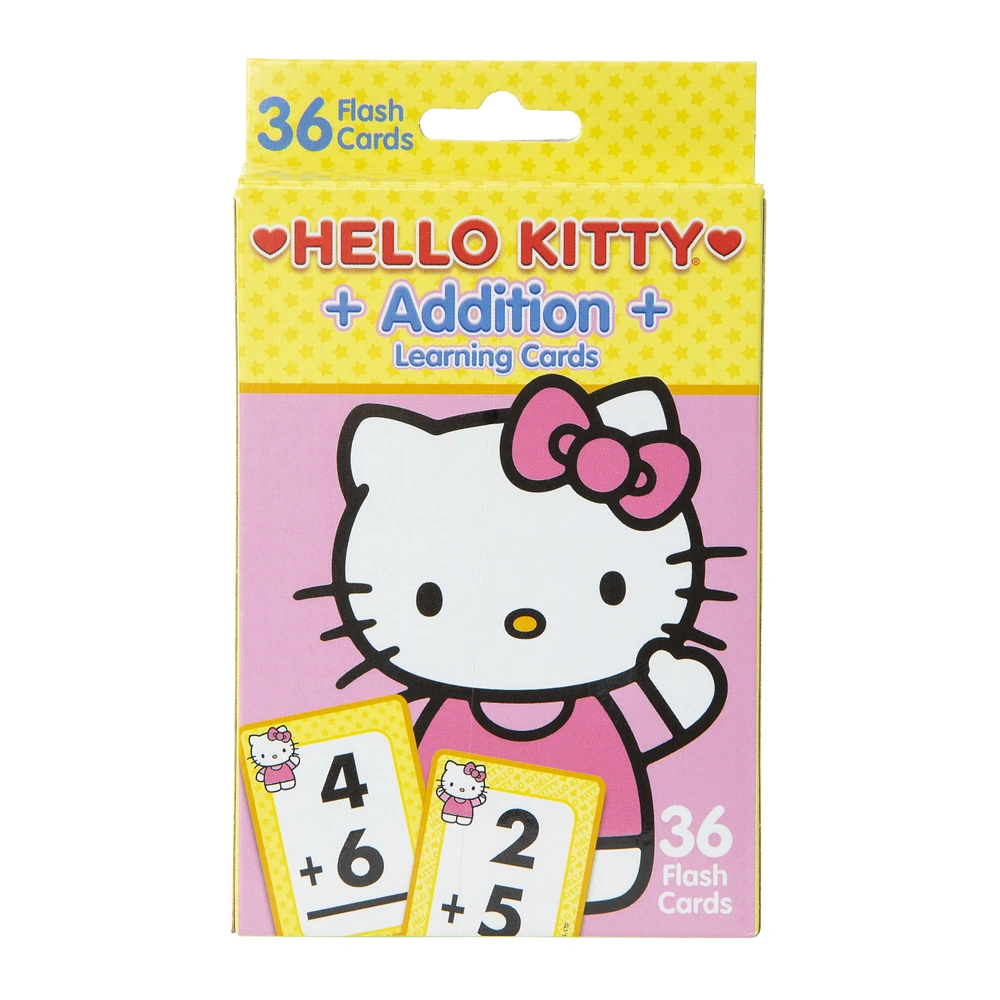 hello kitty® addition flash cards 36-count