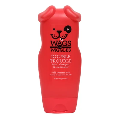 wags & wiggles 2-in-1 dog shampoo & conditioner 16 fl.oz