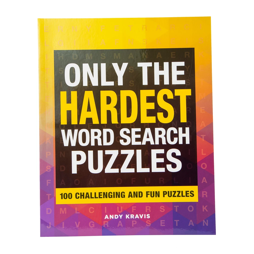 only the hardest word search puzzles